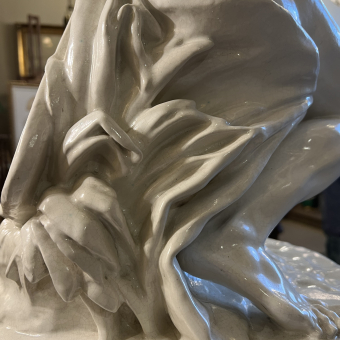 Скульптура «Бог реки», Россия, Мастерская ЦУТР барона Штиглица, XX век.